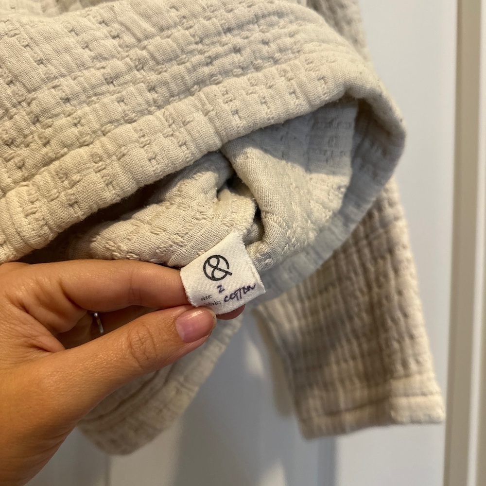 Eli & Barry Quilted Cotton Pullover - Picture 7 of 11